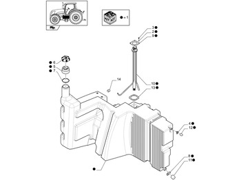 Kütusepaak NEW HOLLAND