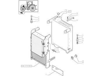 Radiaator NEW HOLLAND