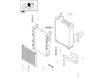 Radiaator NEW HOLLAND