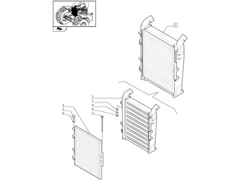 Kondensaator NEW HOLLAND