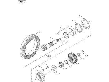 Jõuülekanne NEW HOLLAND
