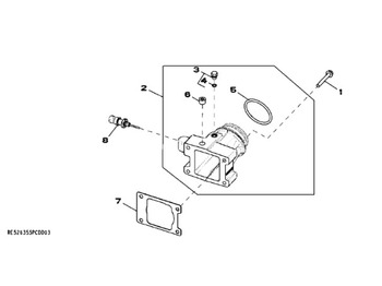 Sisselaskesüsteem JOHN DEERE