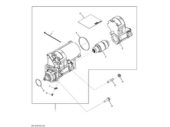Starter JOHN DEERE