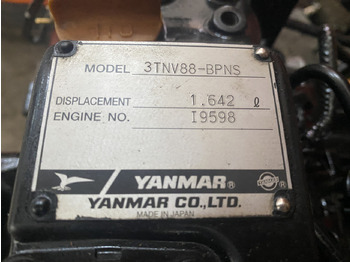 Mootor - Ehitusmasinad Yanmar 3TNV88 - silnik kompletny: pilt 5