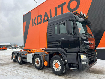 Konkstõstukiga veoauto MAN TGS 35.500 8x4H*6 PALFINGER T 20 ton / L=5700 mm / HYDRODRIVE: pilt 4