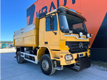 Kallurauto Mercedes-Benz Actros 1841 4x4 SNOW PLOW EQUIPMENT / UNDERBODY SCRAPER / BOX L=4495 mm: pilt 4