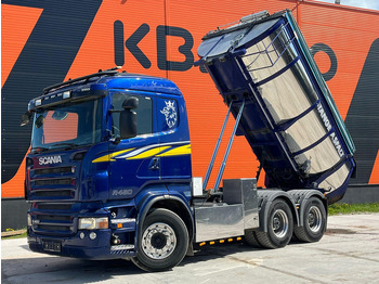 Kallurauto Scania R 480 6x4 RETARDER / FULL STEEL / BIG AXLES / BOX L=4635 mm: pilt 2