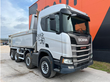 Scania R 500 8x4 RETARDER / FULL STEEL / BIG AXLE / BOX L=5598 mm liising Scania R 500 8x4 RETARDER / FULL STEEL / BIG AXLE / BOX L=5598 mm: pilt 4
