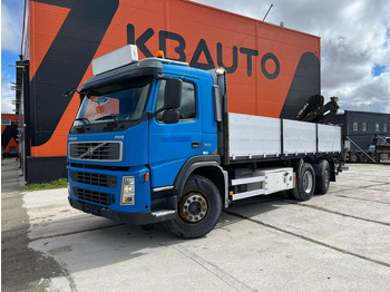 Madelveok/ Platvormveok, Kraanaga veoauto Volvo FM 9 300 6x2*4 HIAB 085D-3 / PLATFORM L=6320 mm: pilt 2