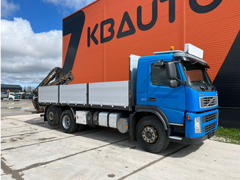 Madelveok/ Platvormveok, Kraanaga veoauto Volvo FM 9 300 6x2*4 HIAB 085D-3 / PLATFORM L=6320 mm: pilt 4