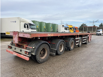 Platvorm/ Madelpoolhaagis Nooteboom OVB-90-05 / 5 axle 12 Ton Hydraulic / BPW Drum / Ballast Trailer: pilt 2 Platvorm/ Madelpoolhaagis Nooteboom OVB-90-05 / 5 axle 12 Ton Hydraulic / BPW Drum / Ballast Trailer: pilt 2