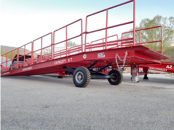 Uus Laadimisramp AZ RAMP-EASY XL-12-RL . Mobil Loading Ramp  WIDE With Level Off, 12 t Capacity: pilt 2