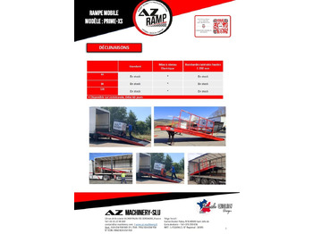 Uus Laadimisramp AZ RAMP-PRIME XS-10 .  Industrial  Loading Ramp: pilt 3