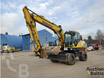 Ratastel ekskavaator KOMATSU PW160