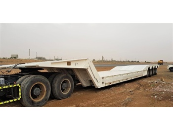 Uus Madal platvormpoolhaagis AME 120 Ton 4 Axle Front Loading Lowbed Semi-Trailer: pilt 2