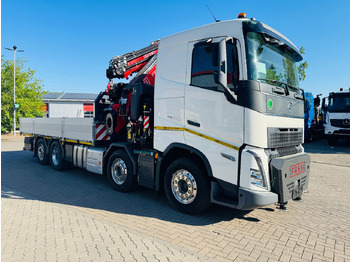 Madelveok/ Platvormveok, Kraanaga veoauto Volvo FH 500 8x2 mit F710RA.2.27 L426 und V20 Winde: pilt 2