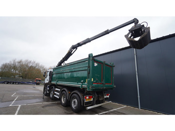 Renault PREMIUM 380 DXI 8X2/6 2 SIDE TIPPER WITH PLFINGER Q 170 Z CRANE.278.200KM liising Renault PREMIUM 380 DXI 8X2/6 2 SIDE TIPPER WITH PLFINGER Q 170 Z CRANE.278.200KM: pilt 4