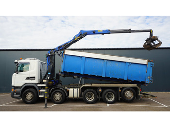 Kraanaga veoauto SCANIA G 490