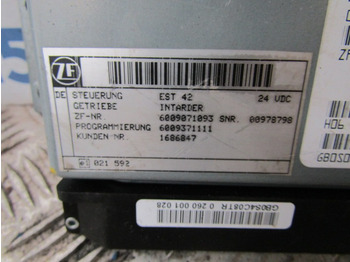 Mootori juhtimisseade - Veoauto DAF XF 105 INTARDER ECU BOSCH P/NO 0260001028: pilt 2