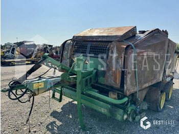 Heinapress, ümmargune John Deere 744: pilt 5