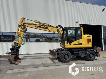 Ratastel ekskavaator KOMATSU PW148-11