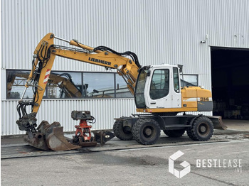 Ratastel ekskavaator LIEBHERR A 314