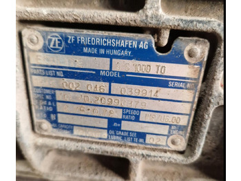 Käigukast ja varuosad - Veoauto Volvo Käigukast ZF ECOLITE 6S1000TO 20990379: pilt 2