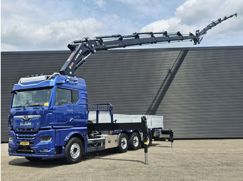 Kraanaga veoauto MAN TGX 35.580