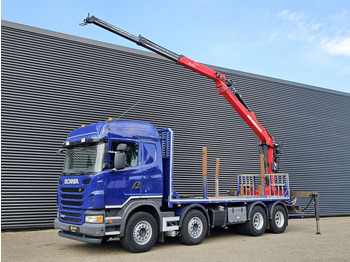 Kraanaga veoauto SCANIA G 440