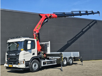Kraanaga veoauto SCANIA P 410
