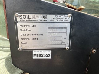 Puurimisplatvorm Soilmec R625: pilt 5