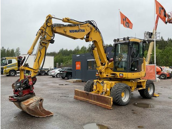 Ratastel ekskavaator KOMATSU PW118