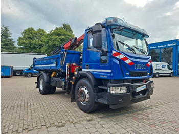 Kraanaga veoauto Iveco ML180E32K Meiler 3-Seitenkipper Kran 2x AHK: pilt 3