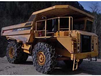 Kastiga kallur/ Kiviveoauto HITACHI