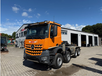 Konkstõstukiga veoauto Mercedes-Benz 3748 Arocs Abrollkipper Palfinger AHK: pilt 3