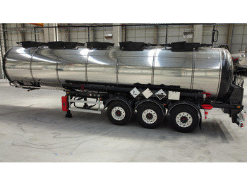 Uus Tsistern poolhaagis transporditavad ained kemikaalid NURSAN Stainless Steel L4BH Tanker: pilt 5