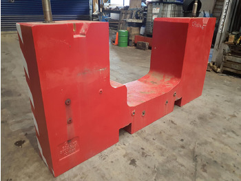 Vastukaal - Autokraana Liebherr MK 88 counterweight 8,5 ton: pilt 2