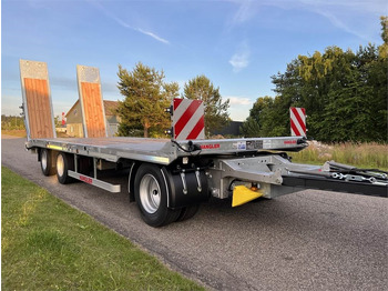 Madal platvorm järelhaagis Hangler DTS-H 300 3 akslet hænger med ramper: pilt 3