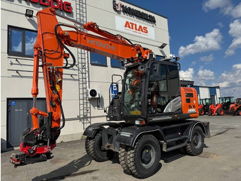 Ratastel ekskavaator Hitachi ZX145W-6 PYÖRITTÄJÄLLÄ: pilt 2