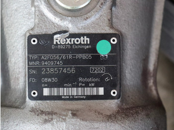 Uus Hüdrauliline pump - Materjali käitlemise seade REXROTH A2FO56/61R-PPB05: pilt 3