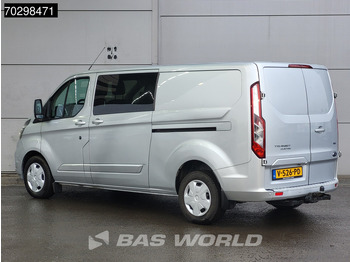 Väike kaubik Ford Transit Custom 130PK Automaat L2H1 Dubbel Cabine 2x Schuifdeur Trekhaak Xenon ACC Navi Camera Parkeersensoren SYNC3-Display APK 03-2026 Euro6 D: pilt 2