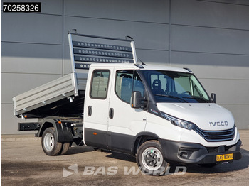 Uus Tarbesõiduk kallur Iveco Daily 35C21 3 zijdige Kipper Dubbel Cabine 210PK 3.0L Dubbellucht Airco Cruise LED Camera Tipper Benne Kieper 2m3 Airco Trekhaak: pilt 2