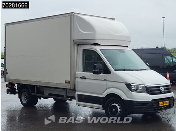 Tarbesõiduk furgoon Volkswagen Crafter 177pk ENGINE BROKEN/MOTOR KAPOT Dubbellucht Bakwagen Euro6 Meubelbak Koffer Airco Cruise control: pilt 3