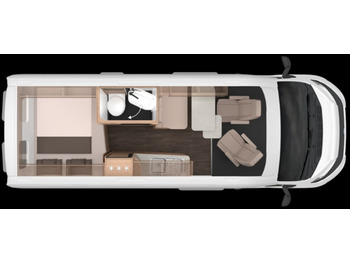 Täisintegreeritud matkaauto KNAUS BOXLIFE 600