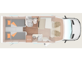 Poolintegreeritud matkaauto WEINSBERG CaraCompact Suite MB 640 MEG
