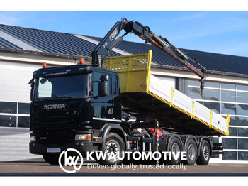 Kraanaga veoauto SCANIA G 450