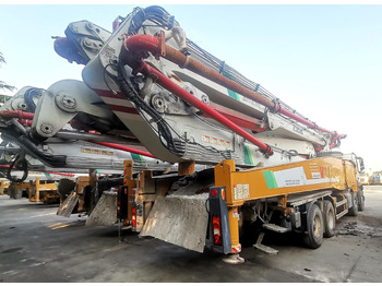 Betoonipump XCMG Official HB62V Second Hand Concrete Pump Truck 62m Truck-mounted Concrete Pump Price: pilt 4