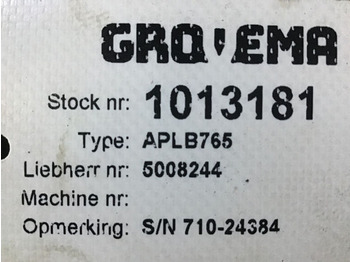 Telg ja varuosad Liebherr APLB765: pilt 5