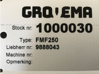 Hüdrauliline mootor Liebherr FMF250 / 00.010.545083 / 9888043: pilt 4