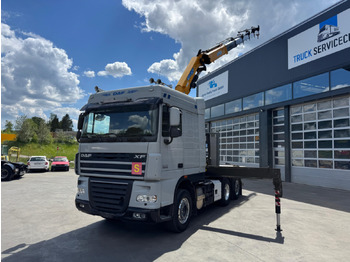 Kraanaga veoauto DAF XF510 Effer 255-5 6x2 SZM/Pritsche: pilt 5